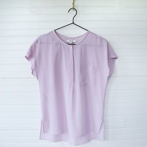 💯 silk blouse  |  Madewell XS